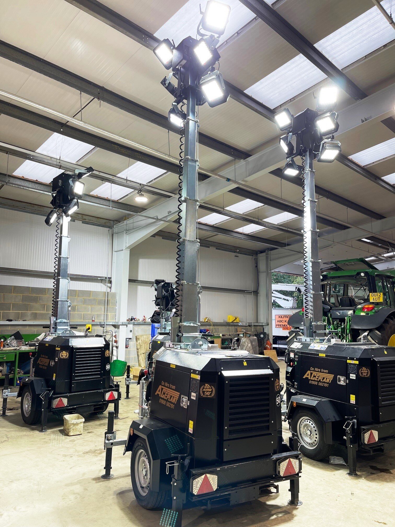 Buckinghamshire’s ACE Plant add more of our lighting towers